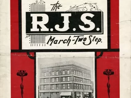 Music, Sheet - The R.J.S. March and Two-Step