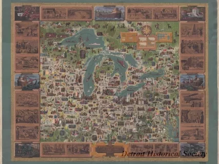 Print - 100 Years in the Region of the Great Lakes;
Oglebay, Norton & Company, from 1854