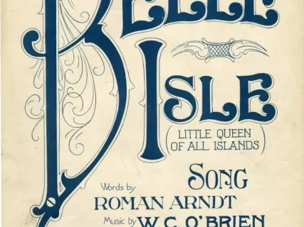 Music, Sheet - Belle Isle (Little Queen of All Islands)