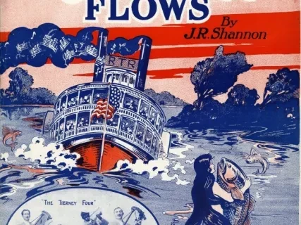 Music, Sheet - Where That Rag Time River Flows