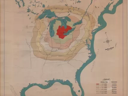 Map - Driving Time
[from Detroit]