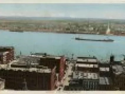 Print - Panorama of Detroit