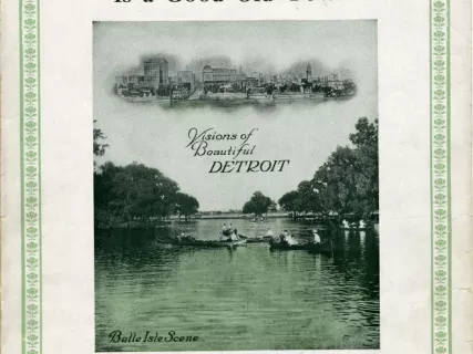 Music, Sheet - Detroit Town is a Good Old Town