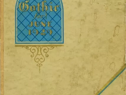 Yearbook - The Gothic for June 1929
