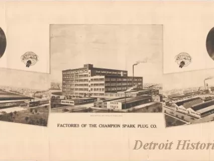 Poster - Factories of the Champion Spark Plug Co.