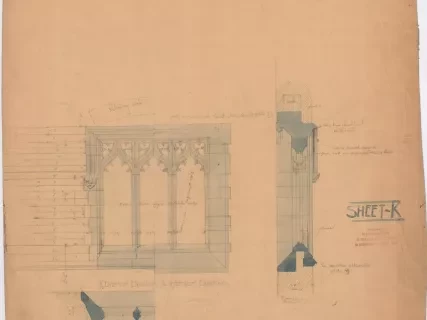 Drawing, Architectural - Sheet K
[Trinity Episcopal Church]