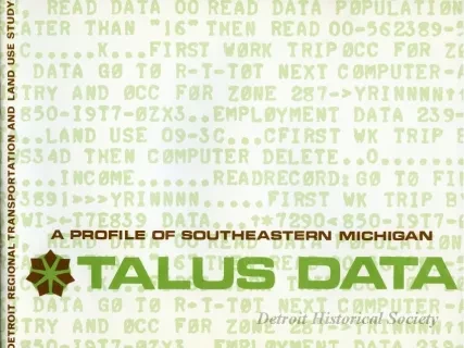 Report - TALUS Data: A Profile of Southeastern Michigan