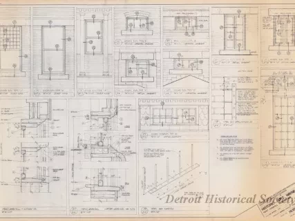 Blueprint - Historic Fort Wayne, 
Post Hospital Restoration