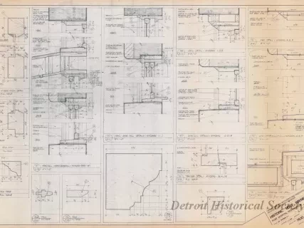 Blueprint - Historic Fort Wayne,
Post Hospital Restoration