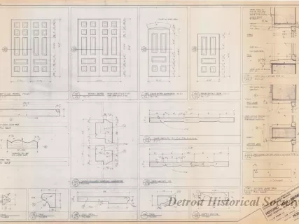 Blueprint - Historic Fort Wayne, 
Post Hospital Restoration