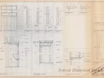 Blueprint - Historic Fort Wayne, 
Post Hospital Restoration