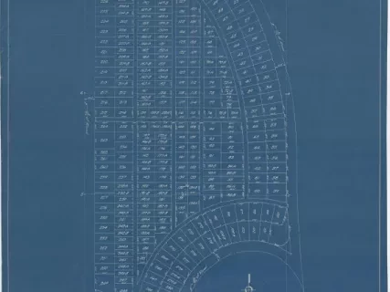 Survey, Land - Plan of Section B,
Detroit Memorial Park Cemetery