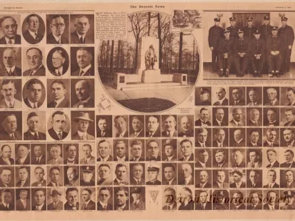 Poster - The Detroit News,
Old Newsboys' Goodfellow Fund