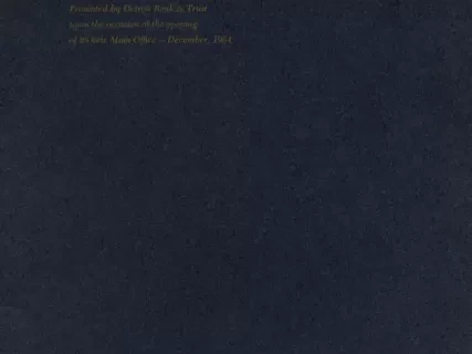 Booklet - Detroit, Fort Lernoult, and the American Revolution