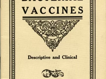 Booklet - The Bacterial Vaccines