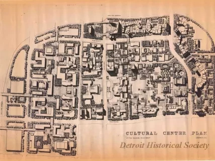 Blueprint - Cultural Center Plan
