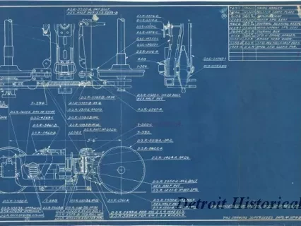 Blueprint - St. Louis - M-66 Truck Parts List