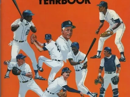 Yearbook - Detroit Tigers 1984 Yearbook
