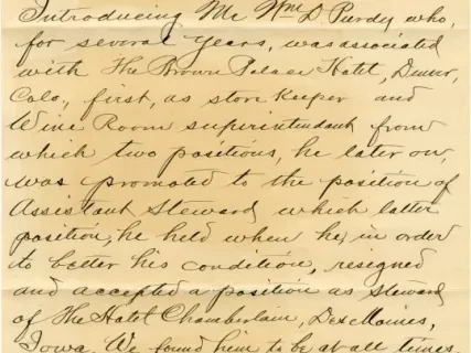 Letter, Recommendation