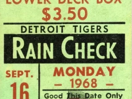 Ticket, Admission