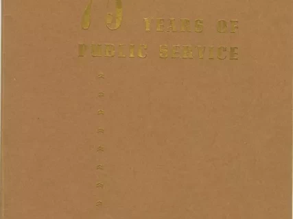 Booklet - 75 Years of Public Service