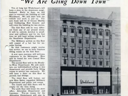 Newsletter - WE Winkelman Employees, Vol. 1, No. 2
April - May, 1956