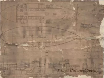 Drawing, Technical - Steamer No. 10
[SS Darius Cole]