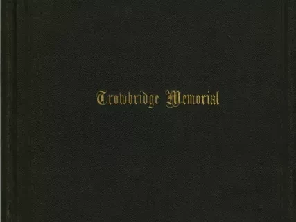 Book - Trowbrodge Memorial