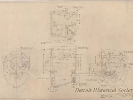 Drawing, Technical - Transmission "A" Case