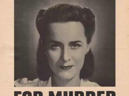 Poster - Wanted!  For Murder