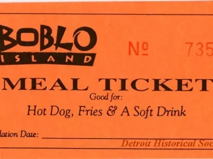 Ticket, Meal - Meal ticket