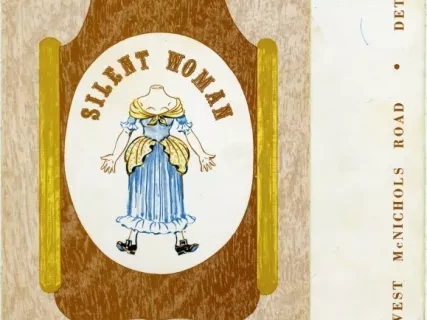 Menu - Silent Woman menu