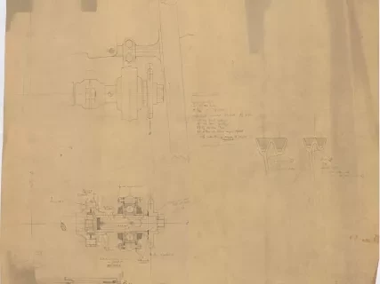 Drawing, Technical - Extension Shaft for Motor Sprocket