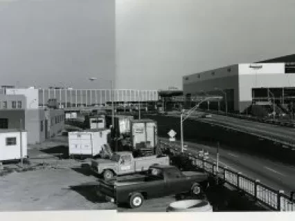 Print, Photographic - Joe Louis Arena Construction Area