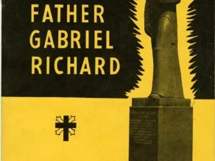 Booklet - Detroit's Own Father Gabriel Richard