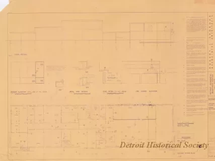 Blueprint - Detroit Residential Manpower Center
Fort Wayne, Detroit, Michigan