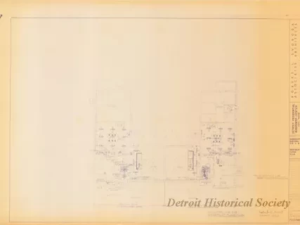 Blueprint - Detroit Residential Manpower Center
Fort Wayne, Detroit, Michigan