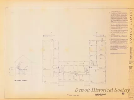 Blueprint - Detroit Residential Manpower Center
Fort Wayne, Detroit, Michigan