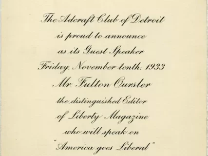 Invitation
