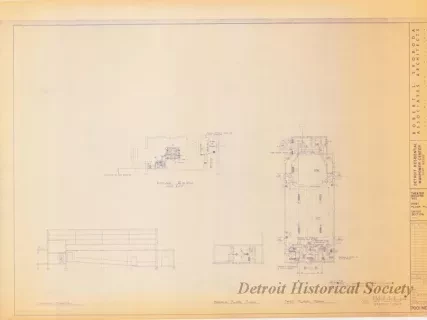 Blueprint - Detroit Residential Manpower Center
Fort Wayne, Detroit, Michigan