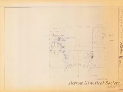 Blueprint - Detroit Residential Manpower Center
Fort Wayne, Detroit, Michigan
