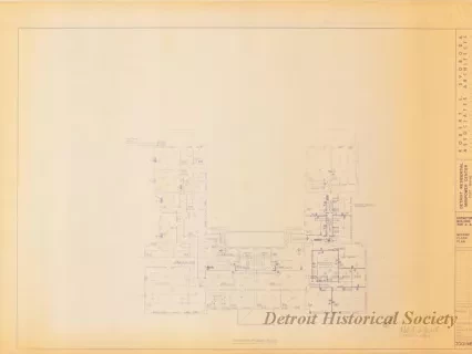 Blueprint - Detroit Residential Manpower Center
Fort Wayne, Detroit, Michigan