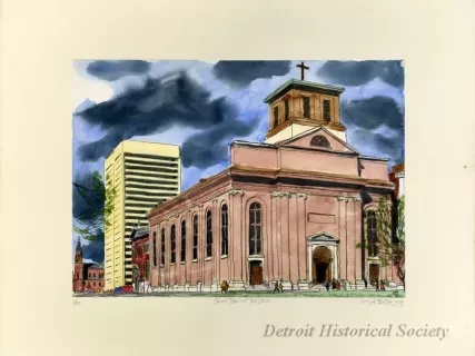 Lithograph - Saints Peter and Paul Church