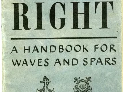 Booklet - Guide Right: A Handbook for WAVES and SPARS