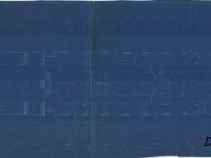 Blueprint - Hull No. 187, Upper Deck Joiner Plans
