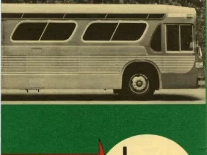 Map - Department of Street Railways 1960-1961 Service Map