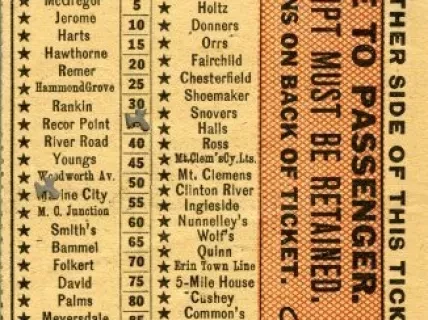 Ticket, Transportation