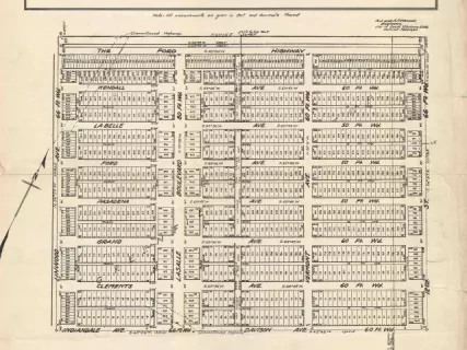 Poster - Robert Oakman's Twelfth Street Subdivision