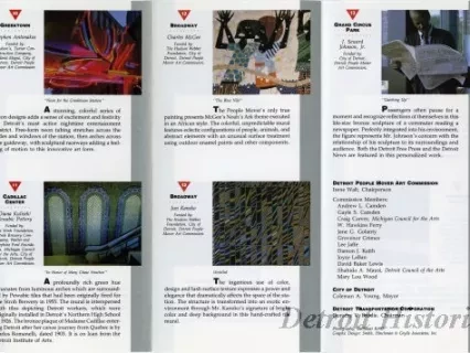 Pamphlet - Art in the Stations