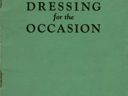 Booklet - Dressing for the Occasion